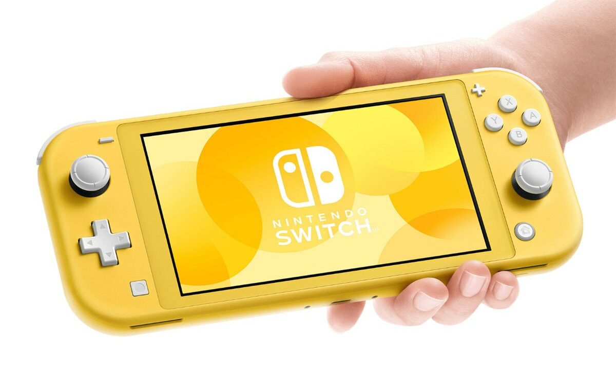 Nintendo Switch Lite Geel