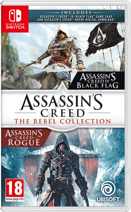 Game cover Assassin's Creed: The Rebel Collection Nintendo Switch