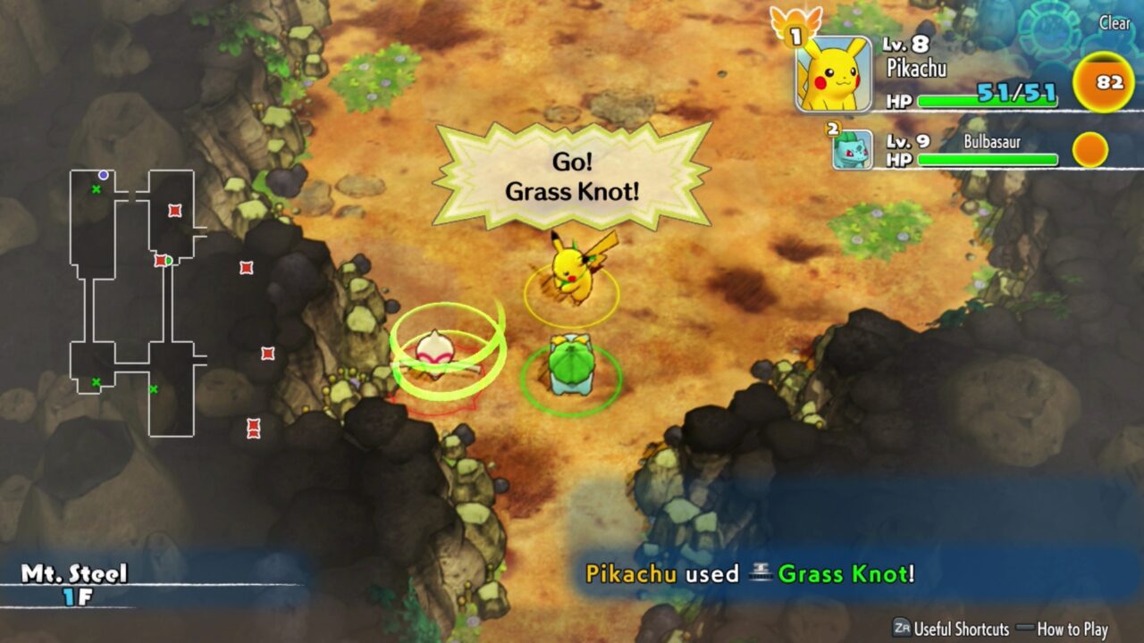 Screenshot Pokémon Mystery Dungeon: Rescue Team DX Nintendo Switch