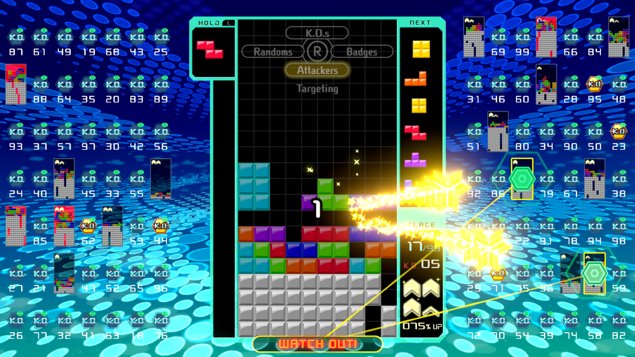 Screenshot Tetris 99