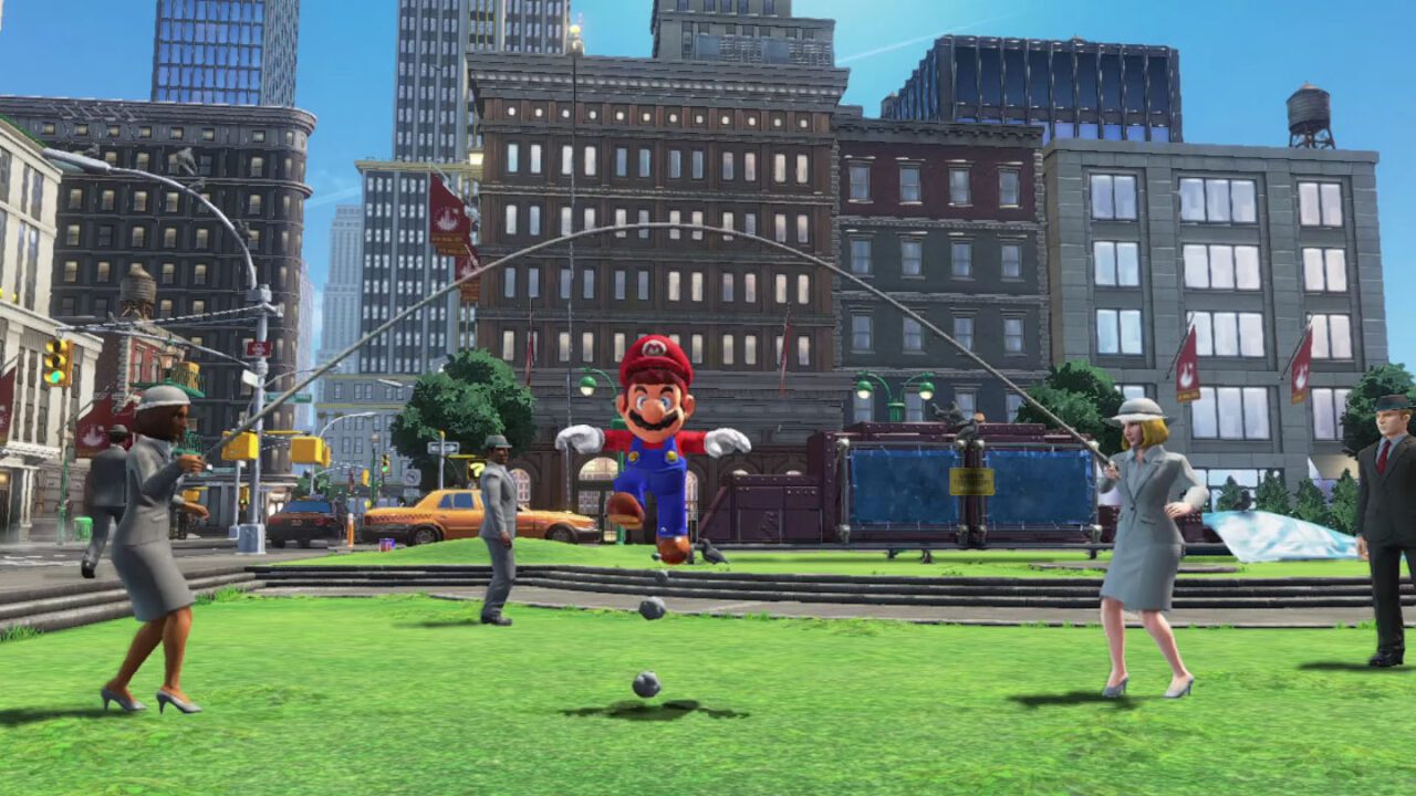 Mario Jumping Rope