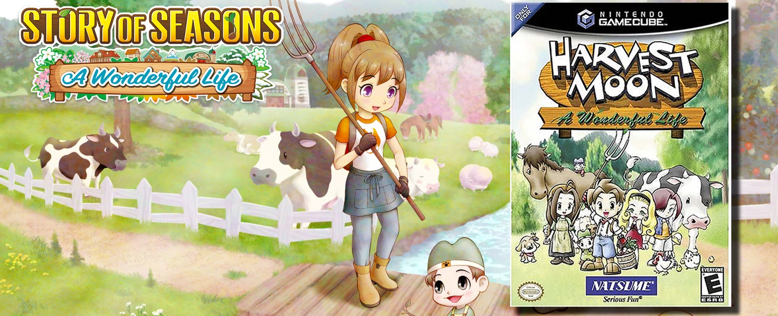 Hoofdafbeelding bij Story of Seasons en Harvest Moon - Wat is het verschil