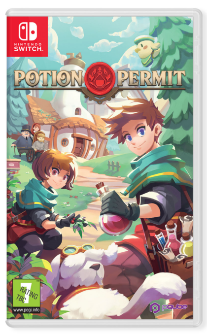 Potion Permit Nintendo Switch box cover art