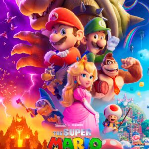 De officiële poster van The Super Mario Bros. Movie