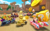 Hoofdafbeelding bij Nintendo teaset Gold Mario voor Mario Kart Tour