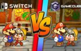 Hoofafbeelding bij Video Paper Mario: Thousand-Yeard Door vergelijkt Switch met NGC (GameCube)