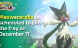 Meowscarda naar Pokémon Unite op 7 december